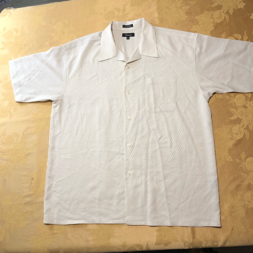 Damante Men's XXL S/S Button Shirt Polyester